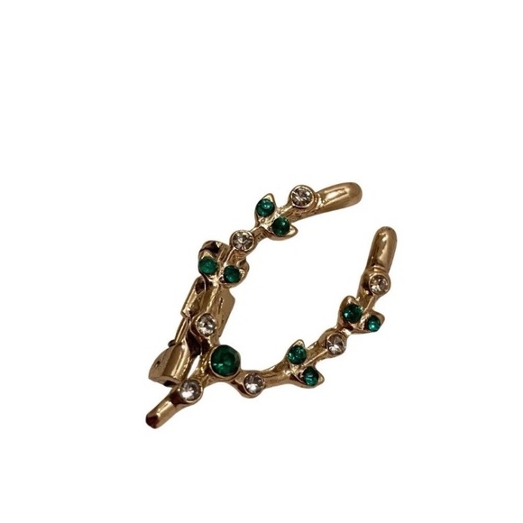 Jewelry - Unbranded Vintage Rhinestone Brooch Pin Wish Bone